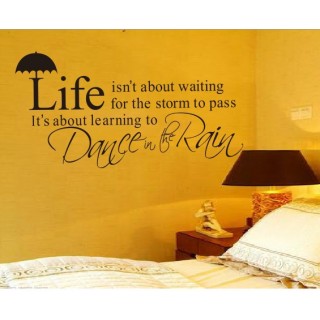 Life isn't about Waiting Sticker
